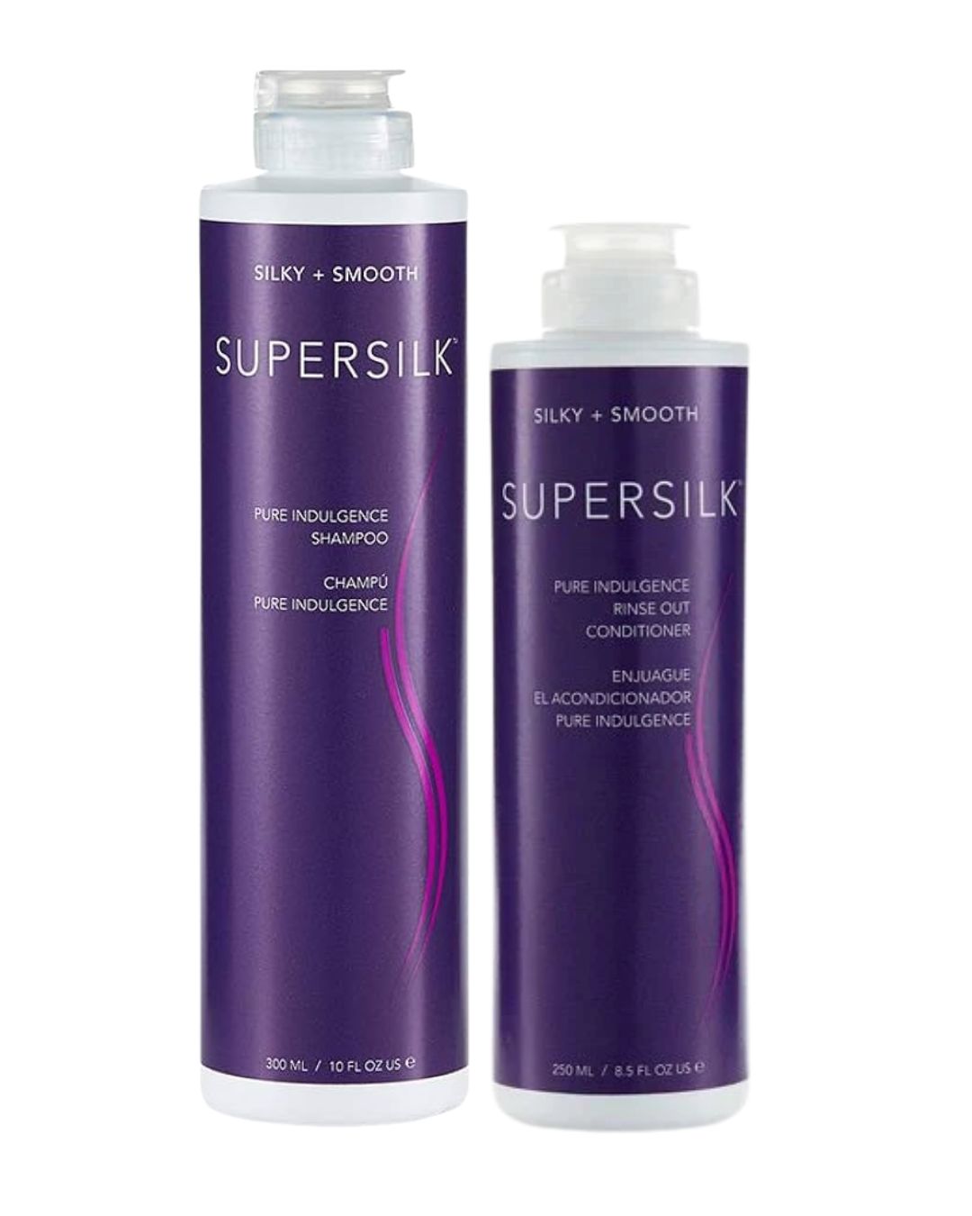 Supersilk Pure Indulgence Shampoo & Conditioner - Brocato Products