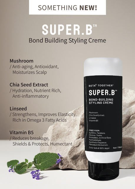 SUPER.B™ Bond-Building Styling Crème - Brocato Products
